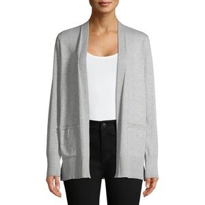 Time and Tru Women's Open Front Cardigan Sweater Medium